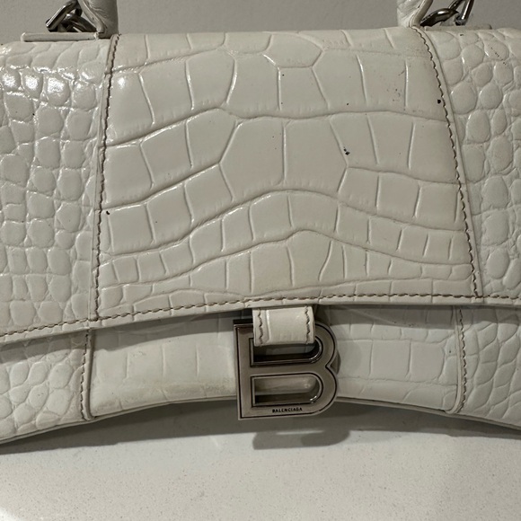 Balenciaga Hourglass Bag White - Picture 4 of 15